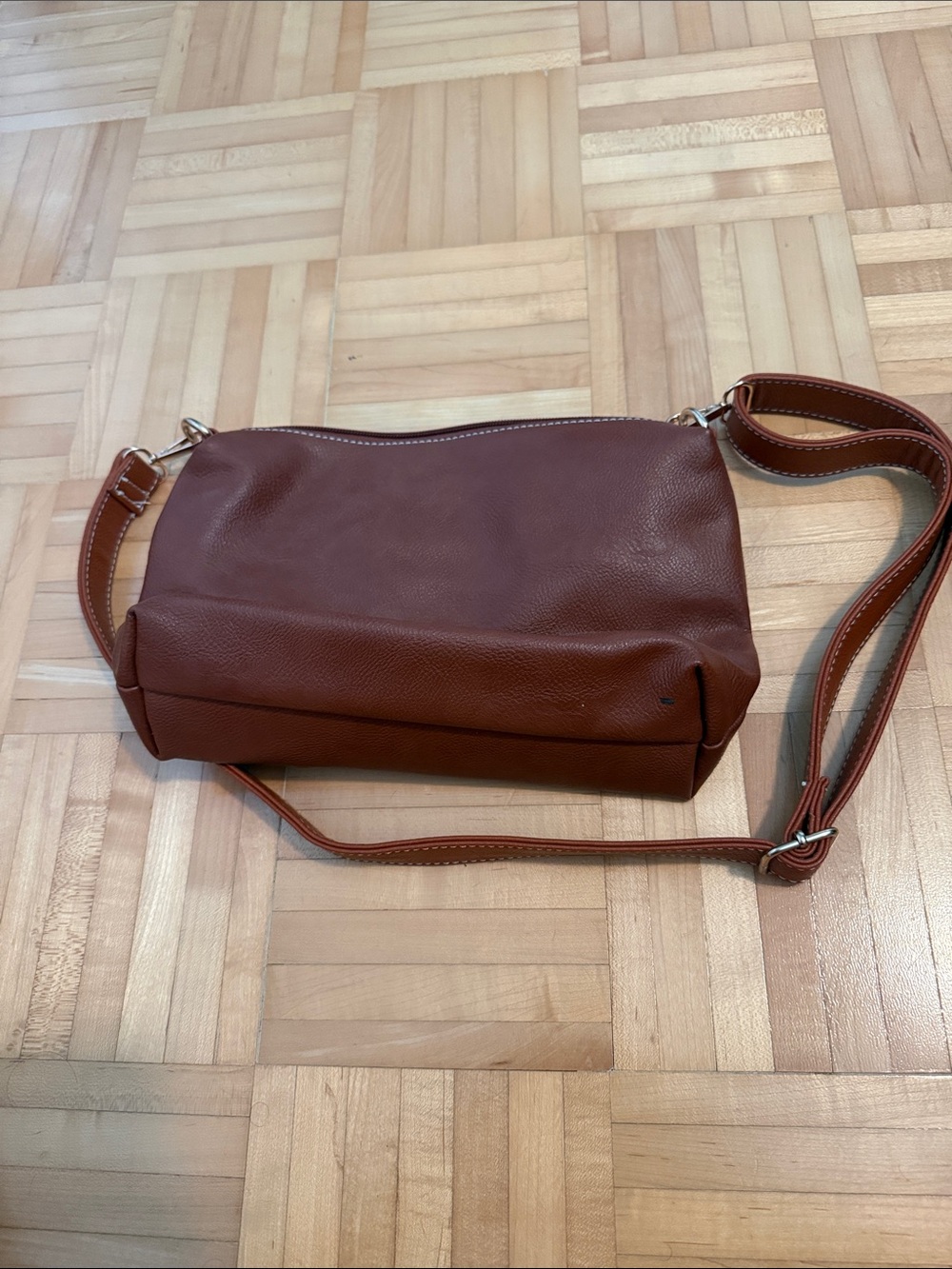 Jimmy Choo Brown Style Leather Crossbody Bag